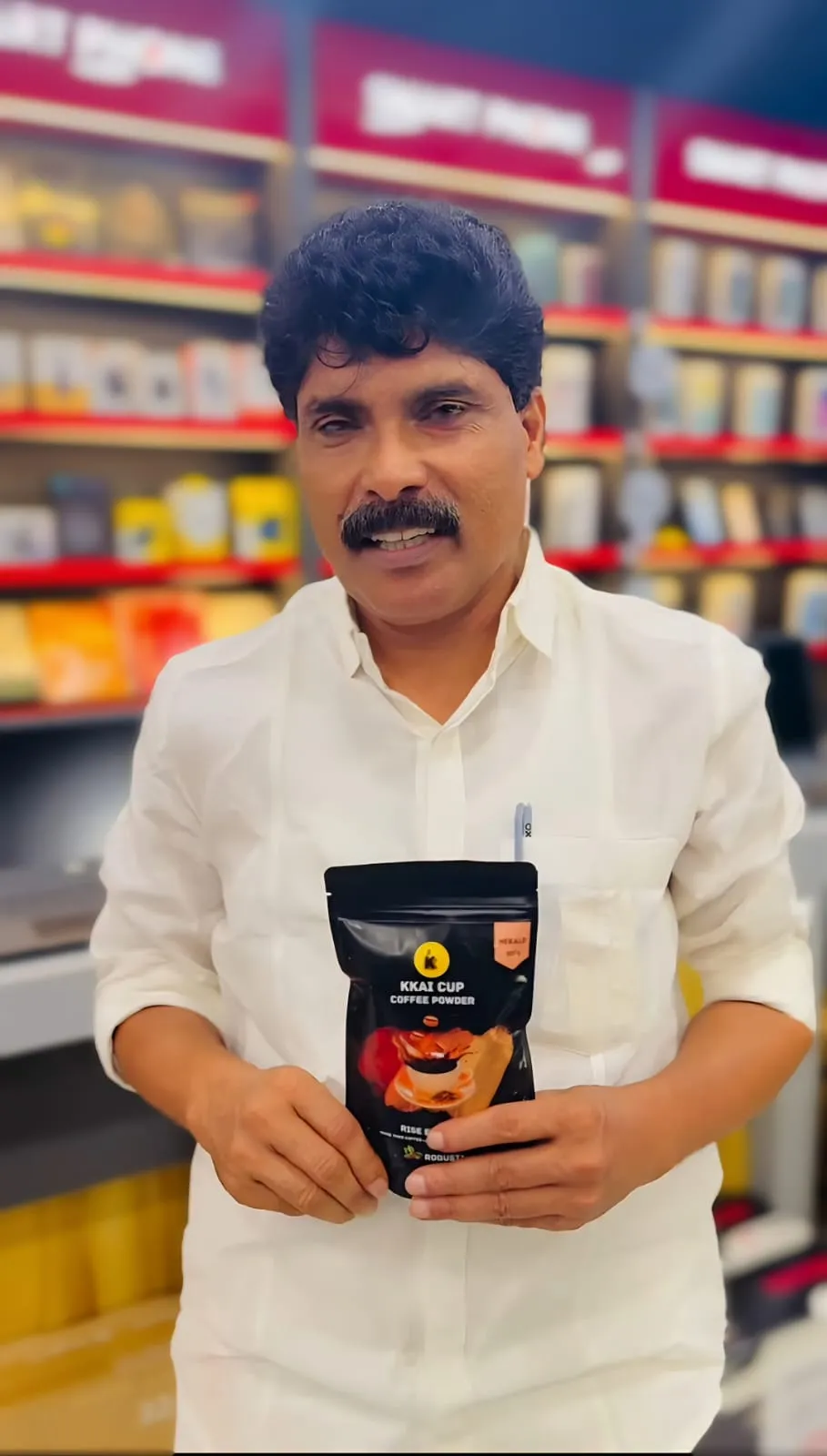 MLA T. Siddique Supporting Kkai Cup Wayanad Coffee