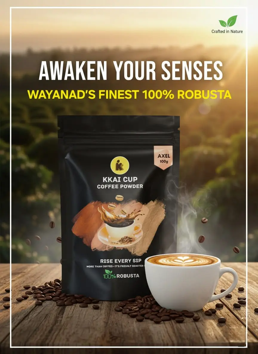 Why Kkai Cup Sourced Wayanad Coffee is the Best Coffee Powder in Kerala